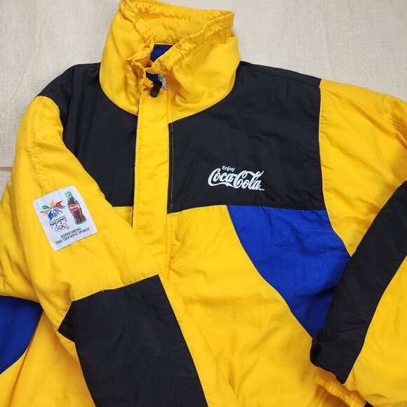 Rare Vintage 1998 Nagano Winter Olympics Coke Cola Jacket (XL) - Picture 4 of 10
